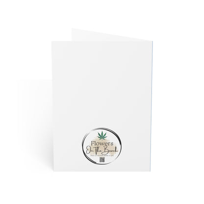 Blank Appreciation Cards, Octopus Hug Card, Ocean Lover Greeting Card, Floral Octopus Card, Unique Card, Ocean Theme Appreciation Card