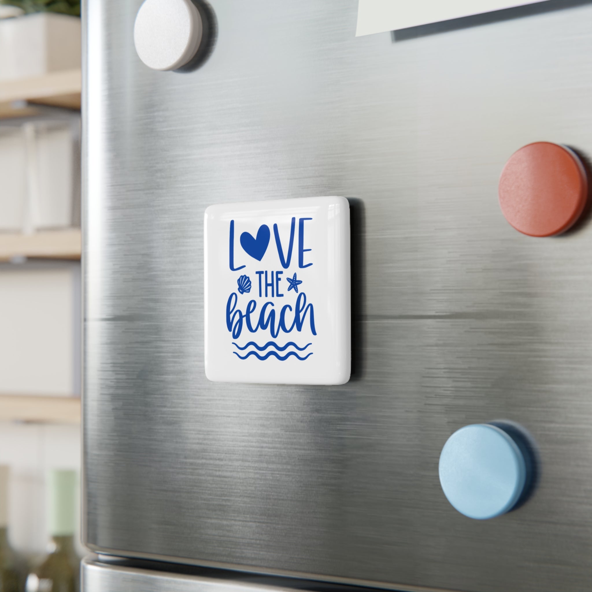 Love the Beach Porcelain Magnet