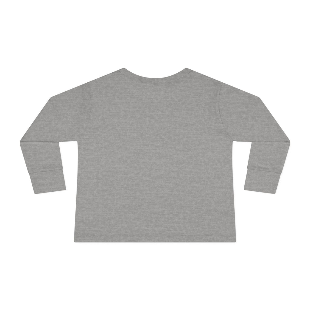 Toddler Long Sleeve Tee - 'Running on Candy and Chaos' Halloween Pumpkin Shirt