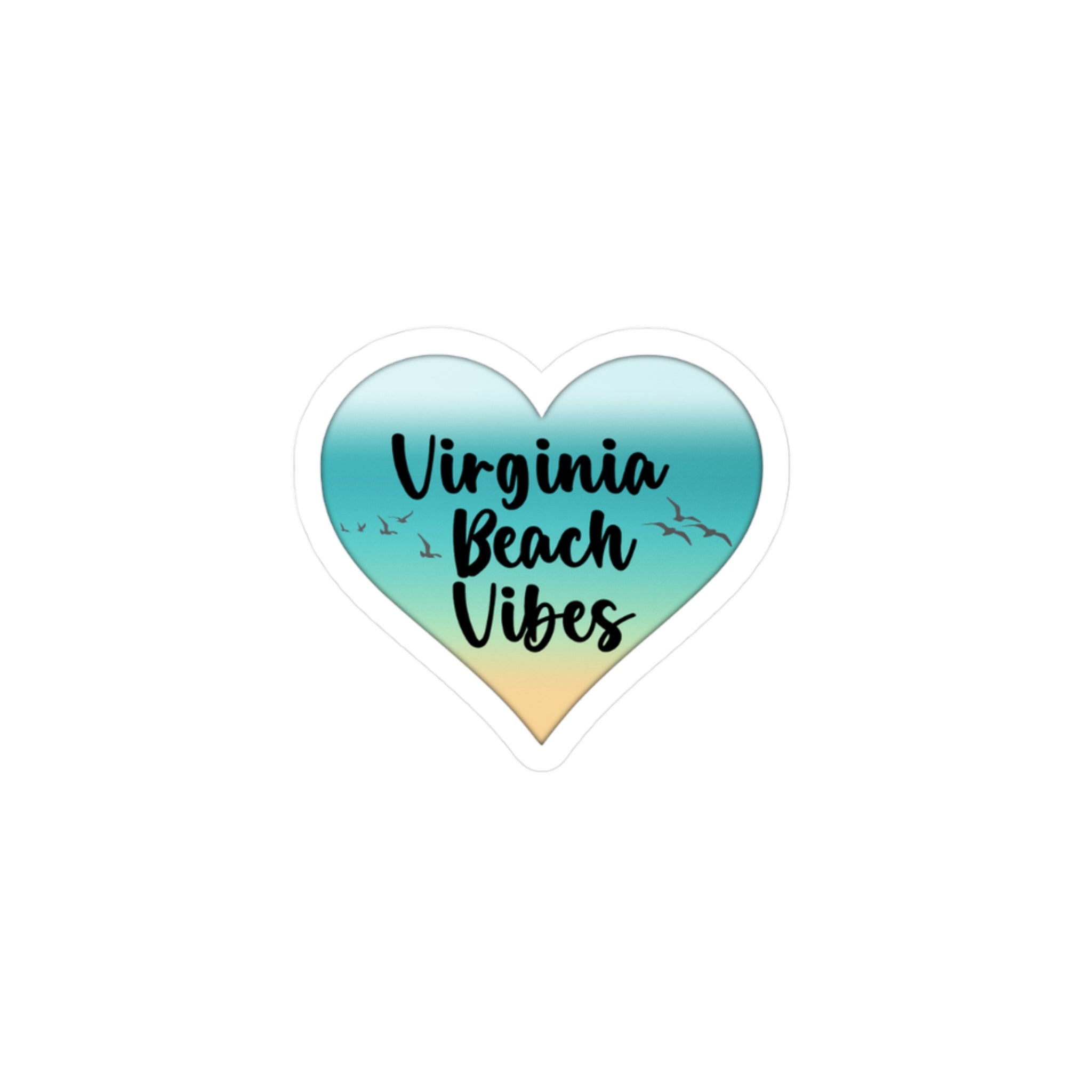 Virginia Beach Vibes Sticker