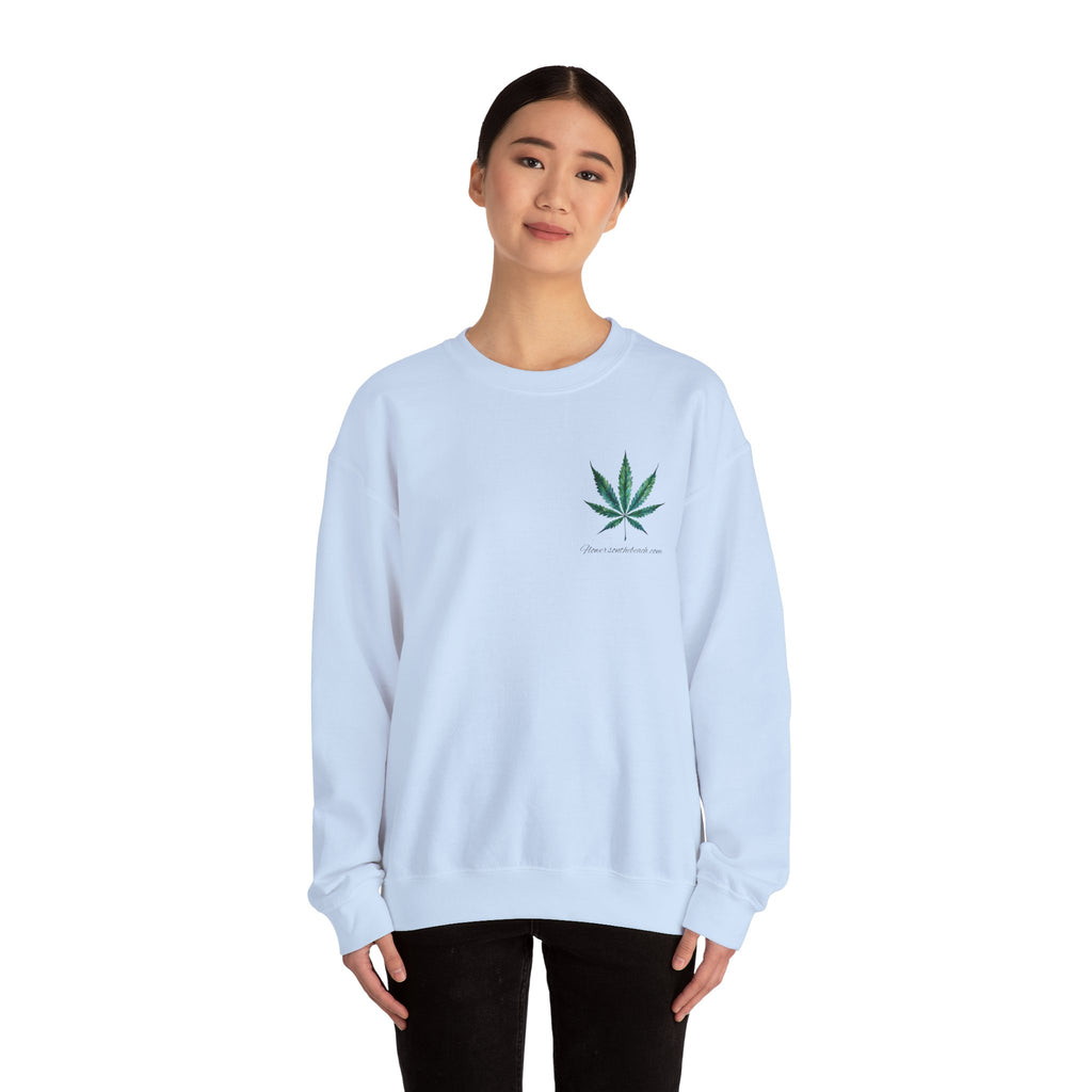 Flowers on the Beach Sweatshirt