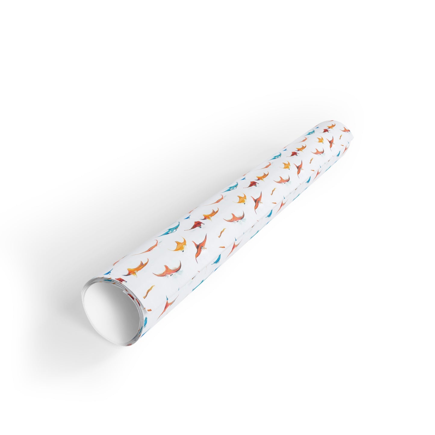 Whimsical Stingray Gift Wrap, Joy of the Ocean, Ocean Lover Present, Sea Creature Birthday Wrap, Scuba Diver Gift, Diver Gift Wrap