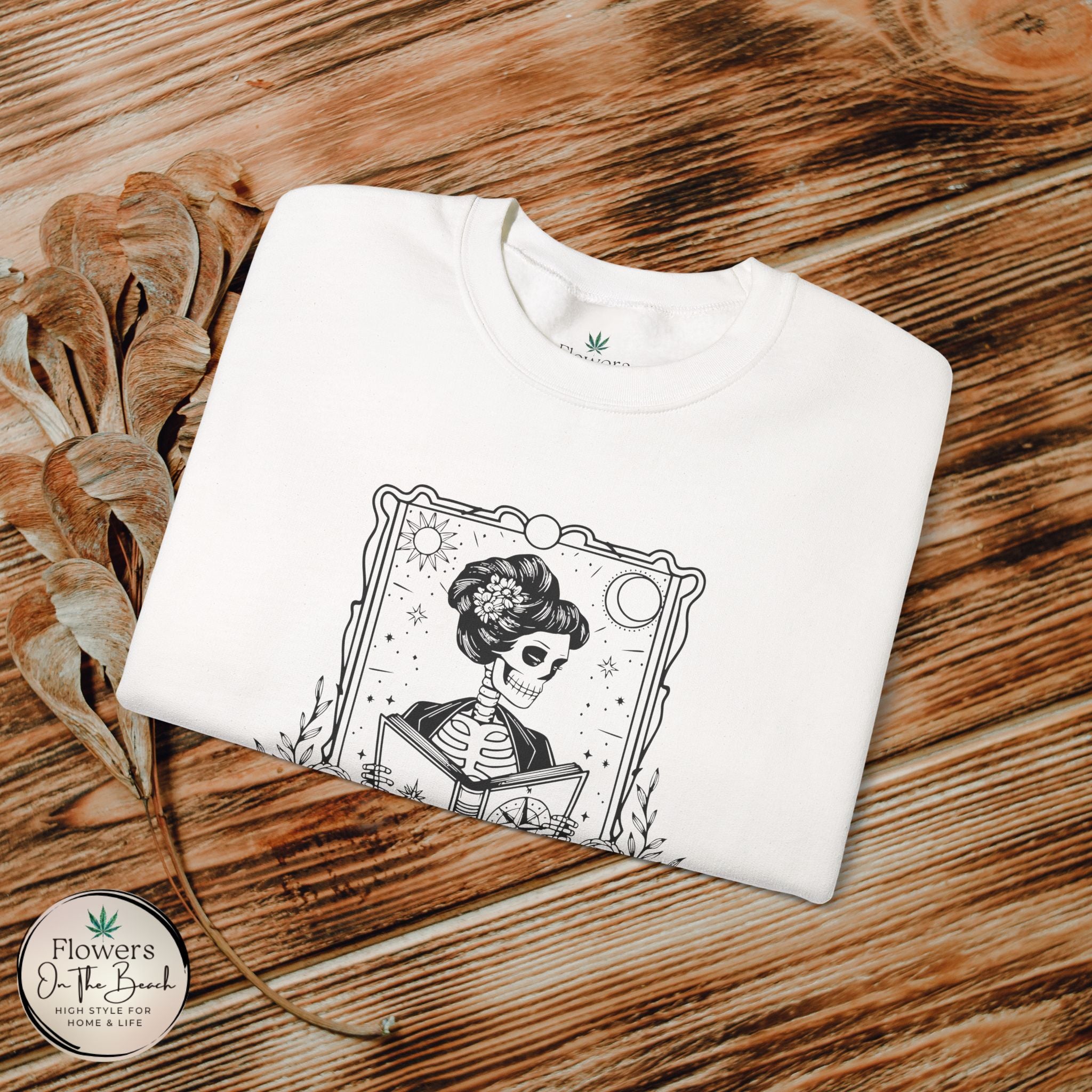 Tarot Card Skeleton Sweatshirt