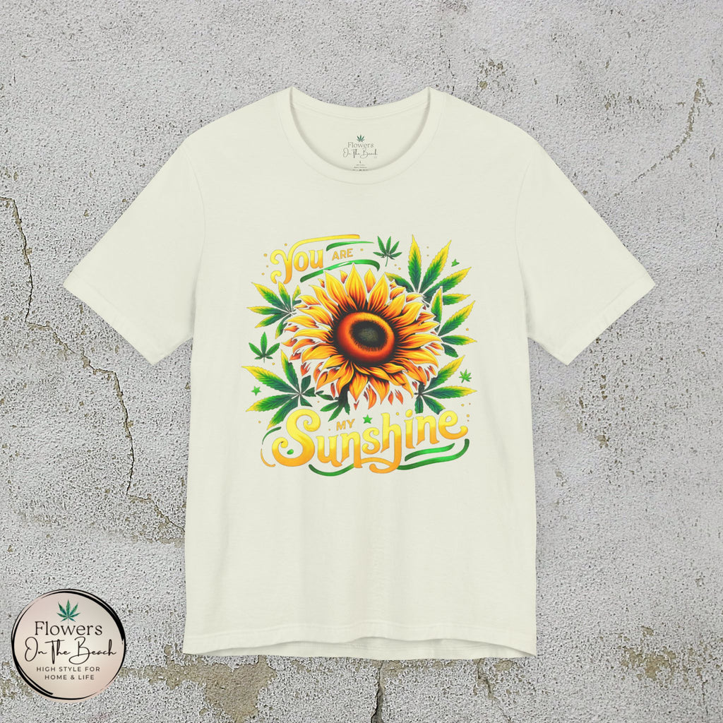 Sunflower and Cannabis Sunshine Tee