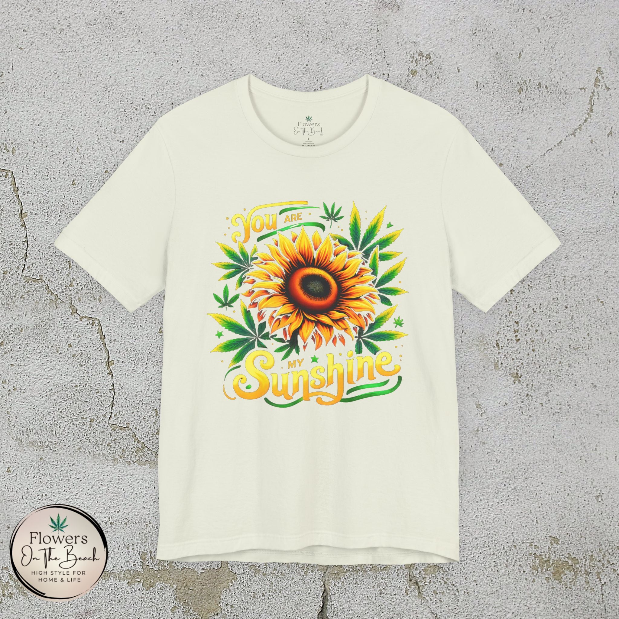 Sunflower and Cannabis Sunshine Tee