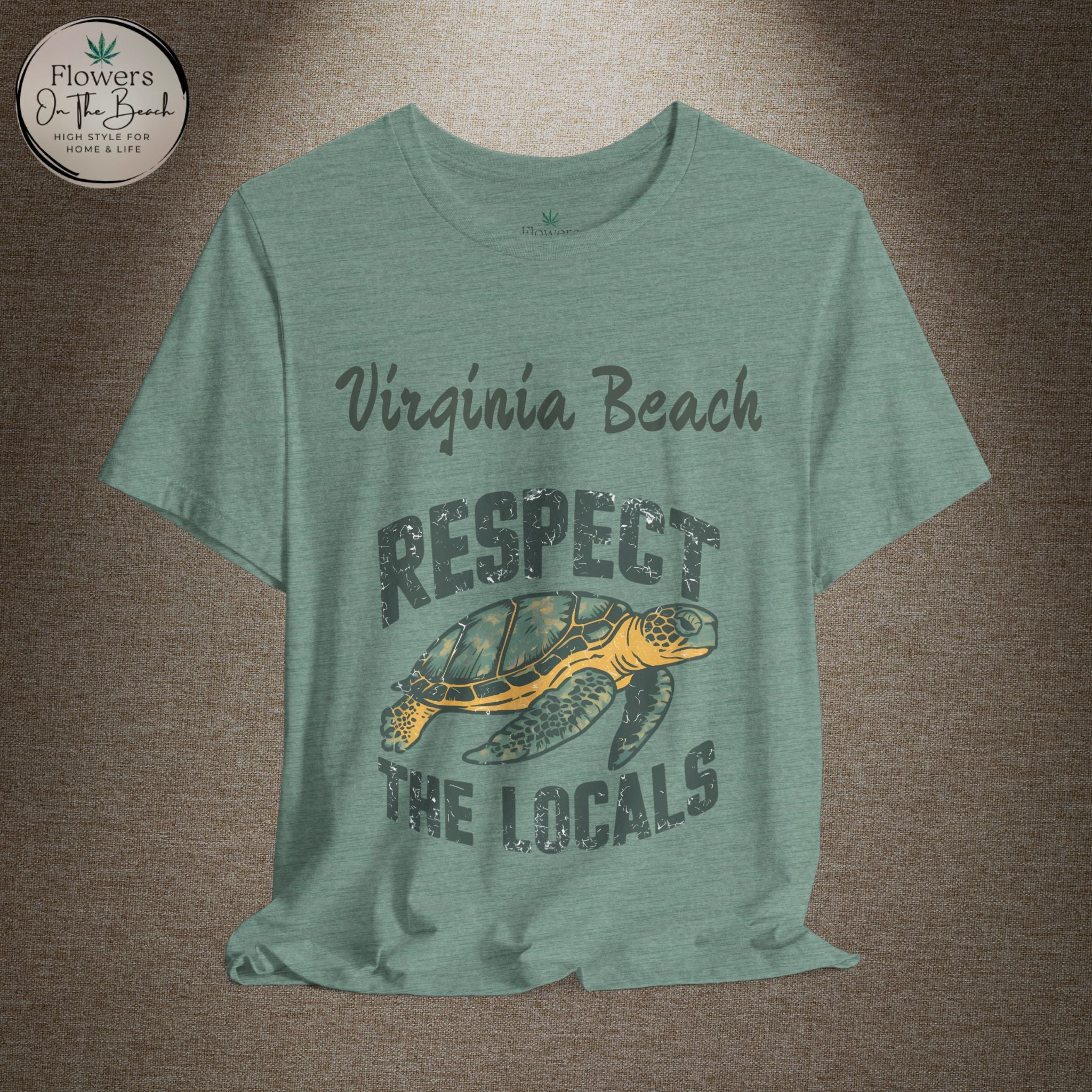Respect the Locals Sea Turtle Tee