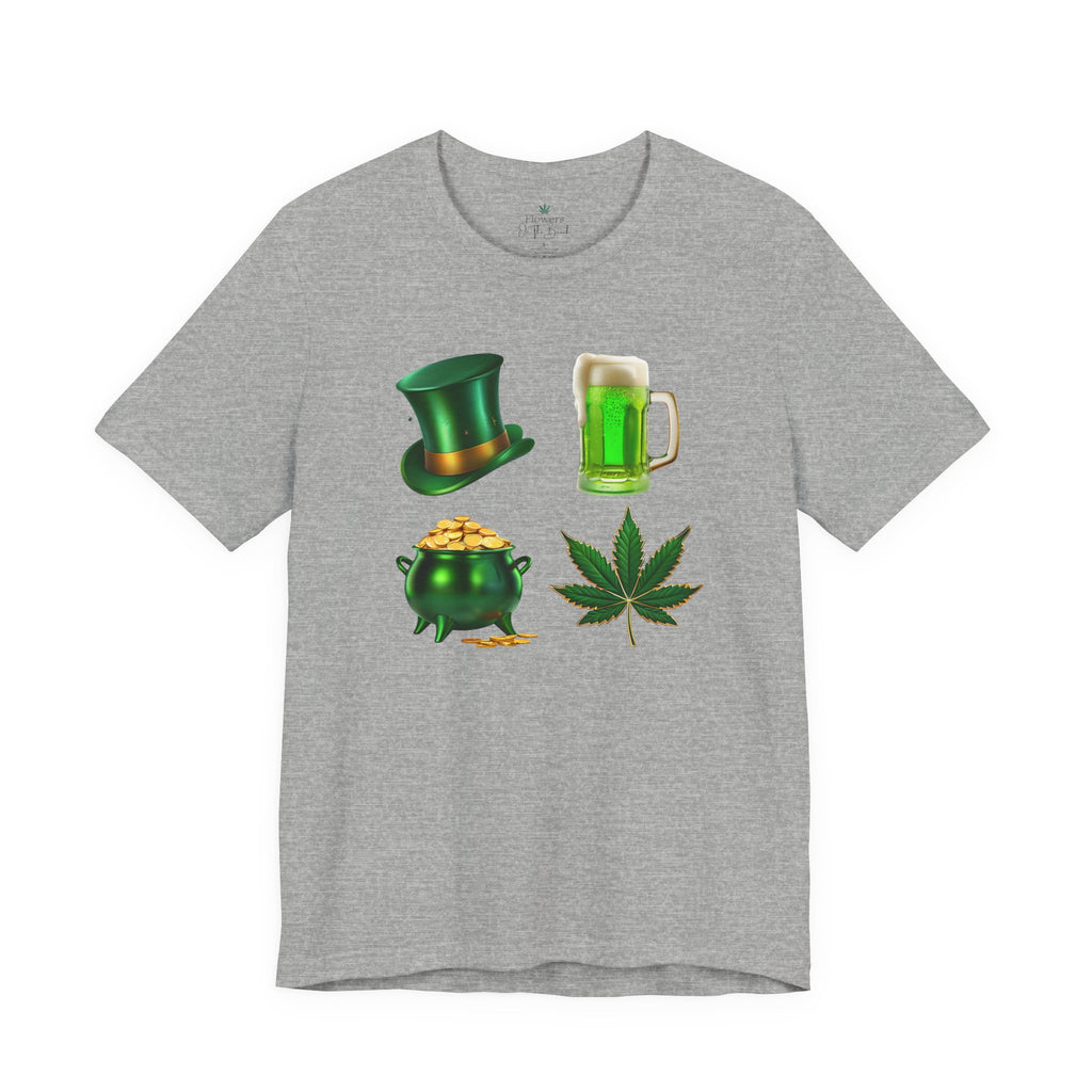 Weed St Patrick's Day Stoner Tee