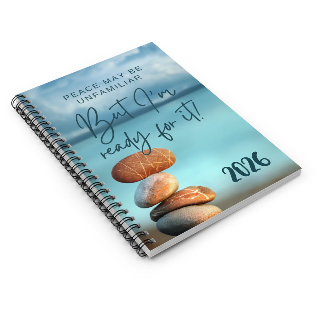Spiral Notebook - Beach Vibes Self-Care Journal