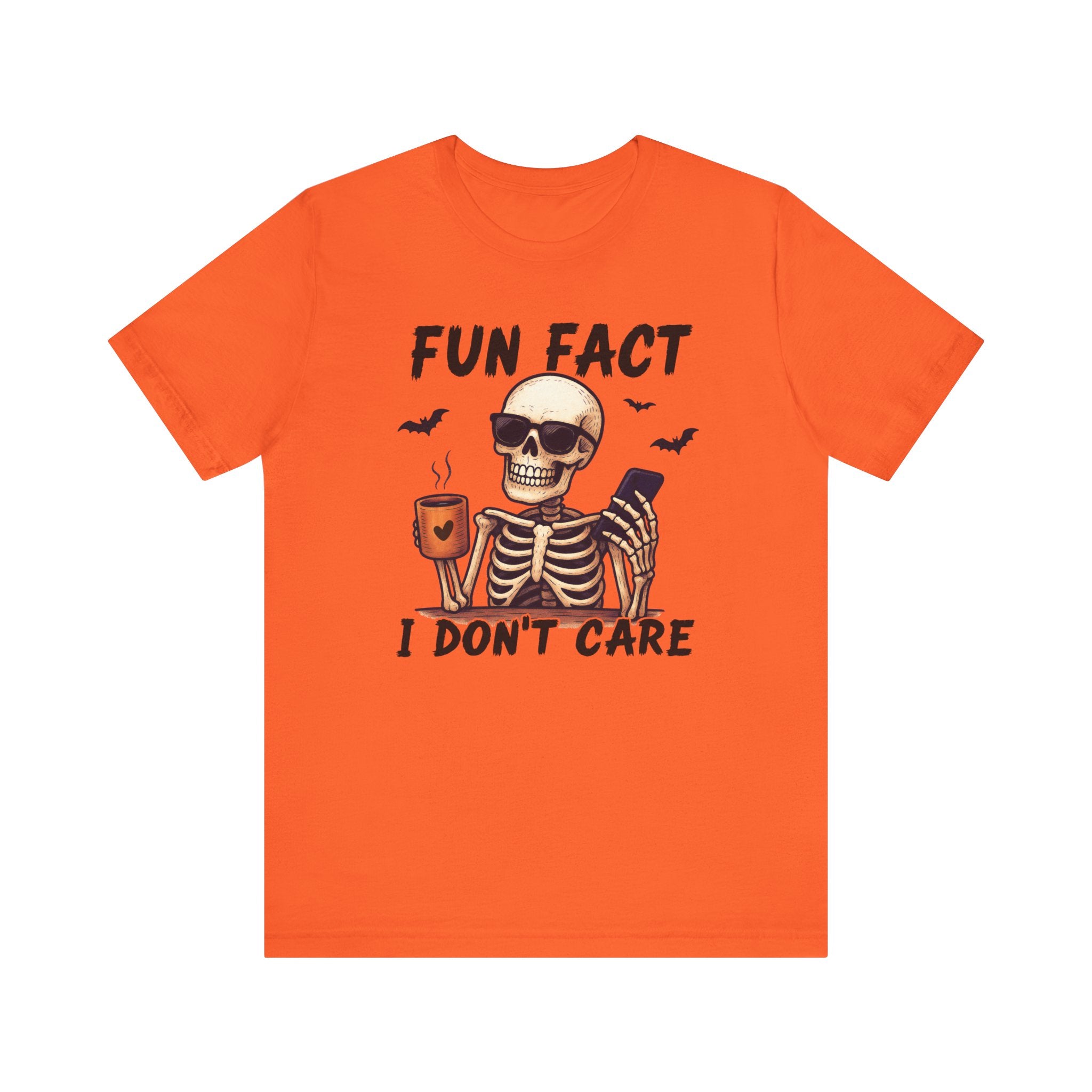 Fun Fact I Don't Care', Skeleton Tee