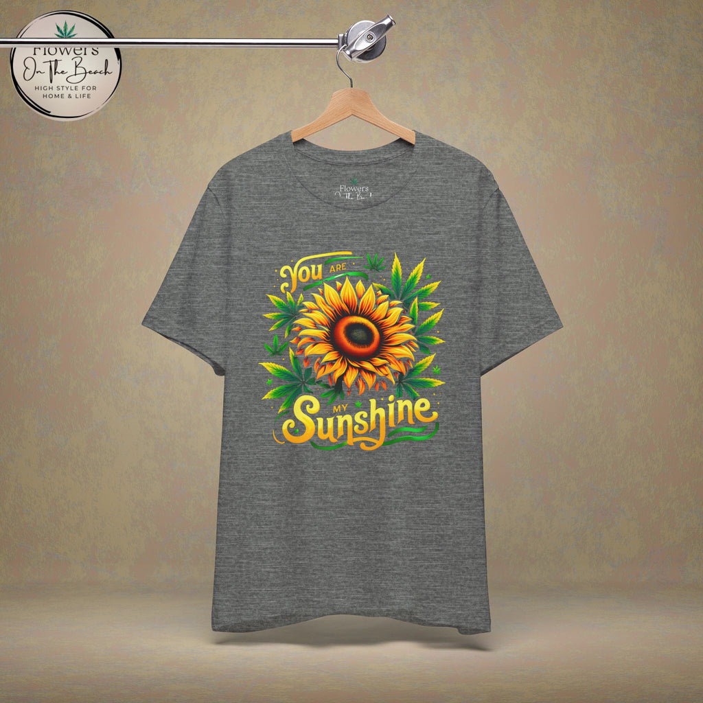 Sunflower and Cannabis Sunshine Tee