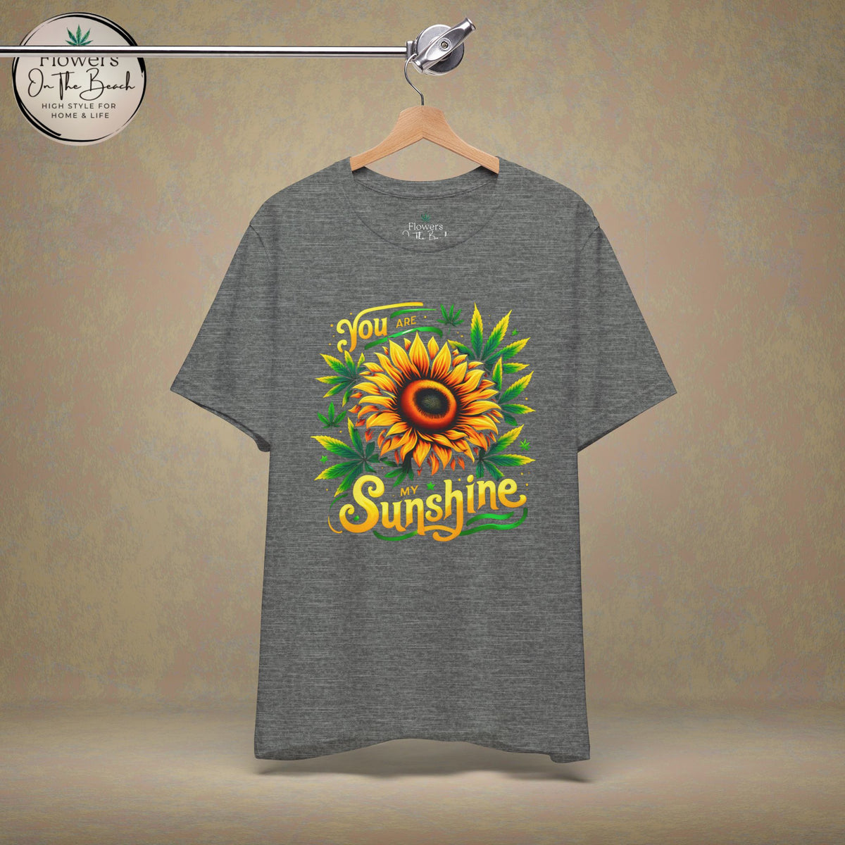 Sunflower and Cannabis Sunshine Tee
