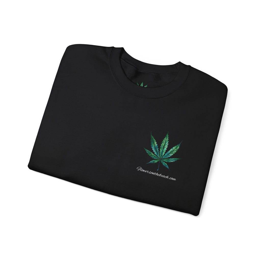 Flowers on the Beach Sweatshirt