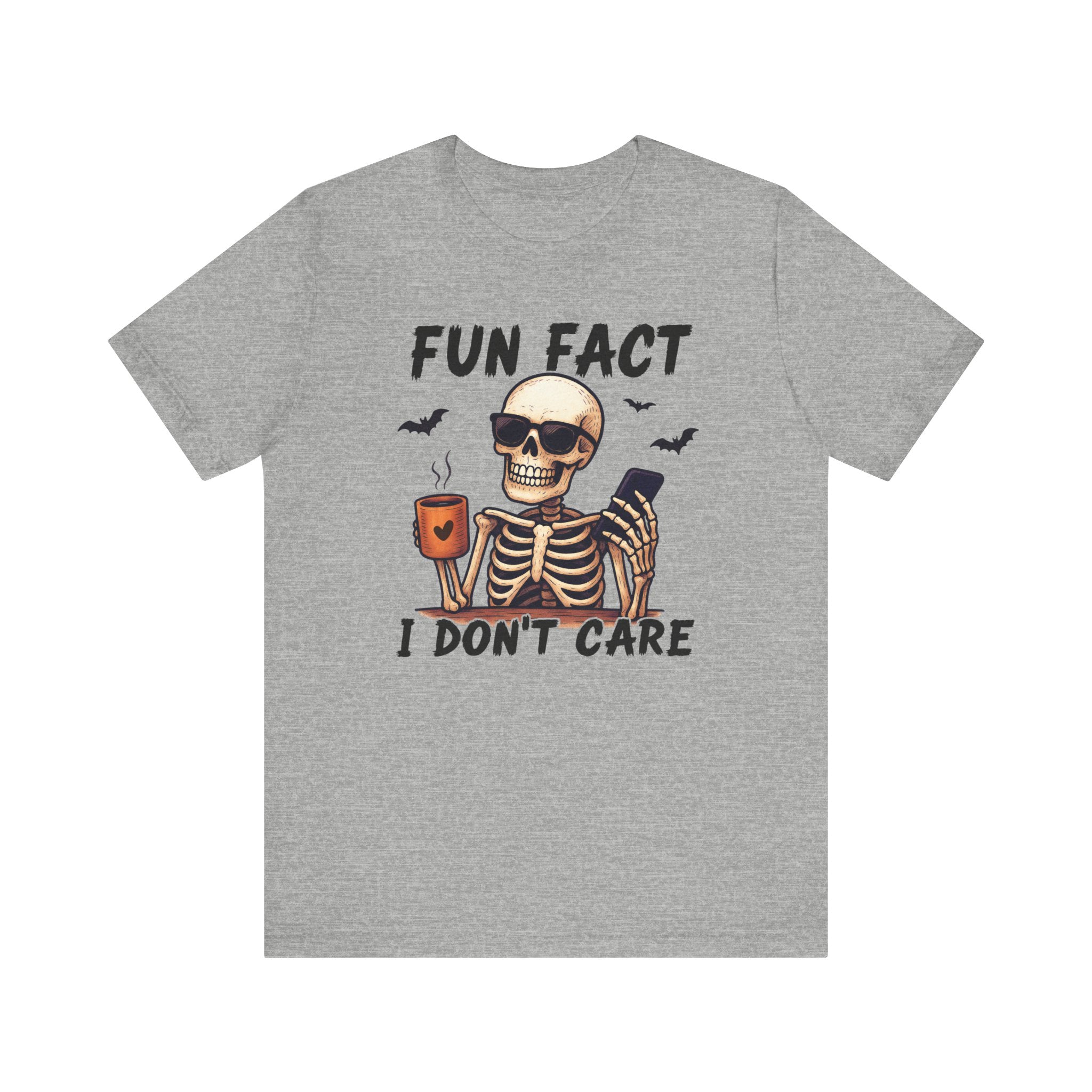 Fun Fact I Don't Care', Skeleton Tee