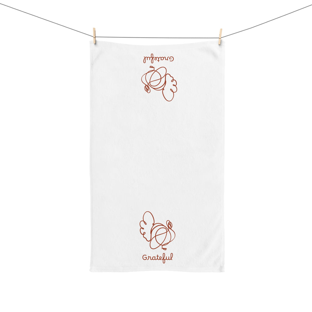 Grateful Thanksgiving Hand Towel