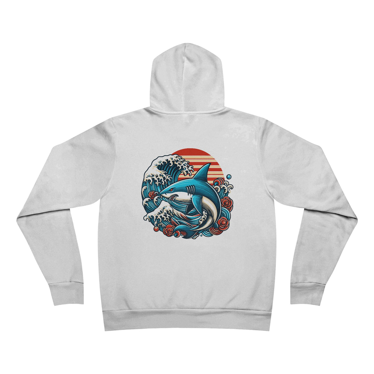 Ocean Wave Shark Hoodie