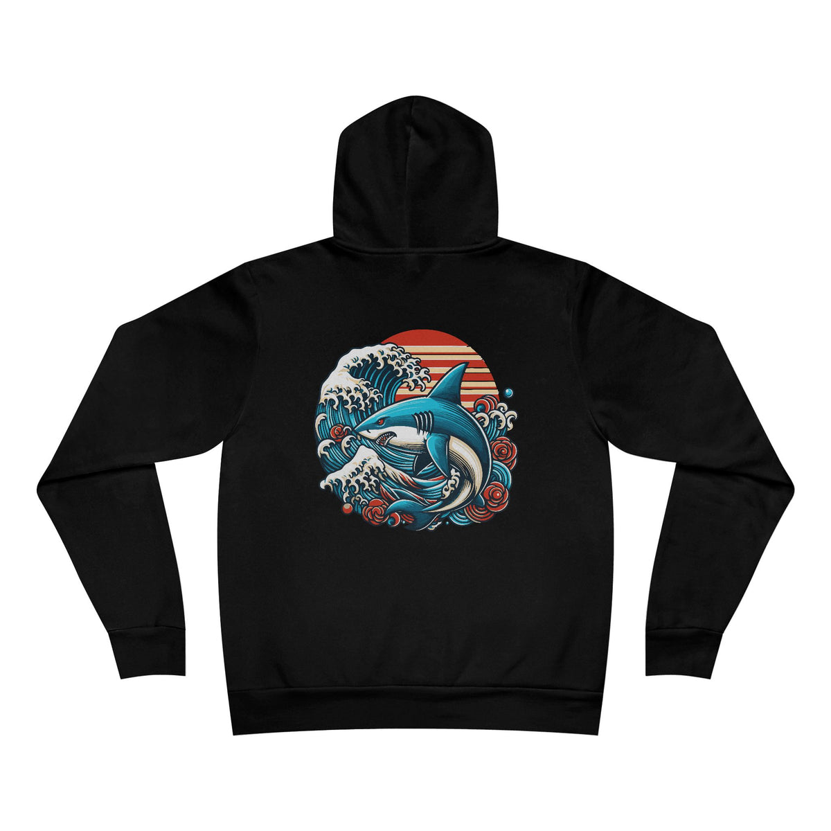 Ocean Wave Shark Hoodie