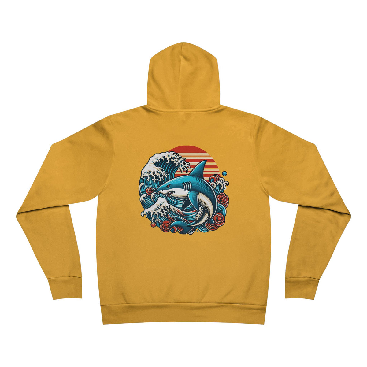 Ocean Wave Shark Hoodie