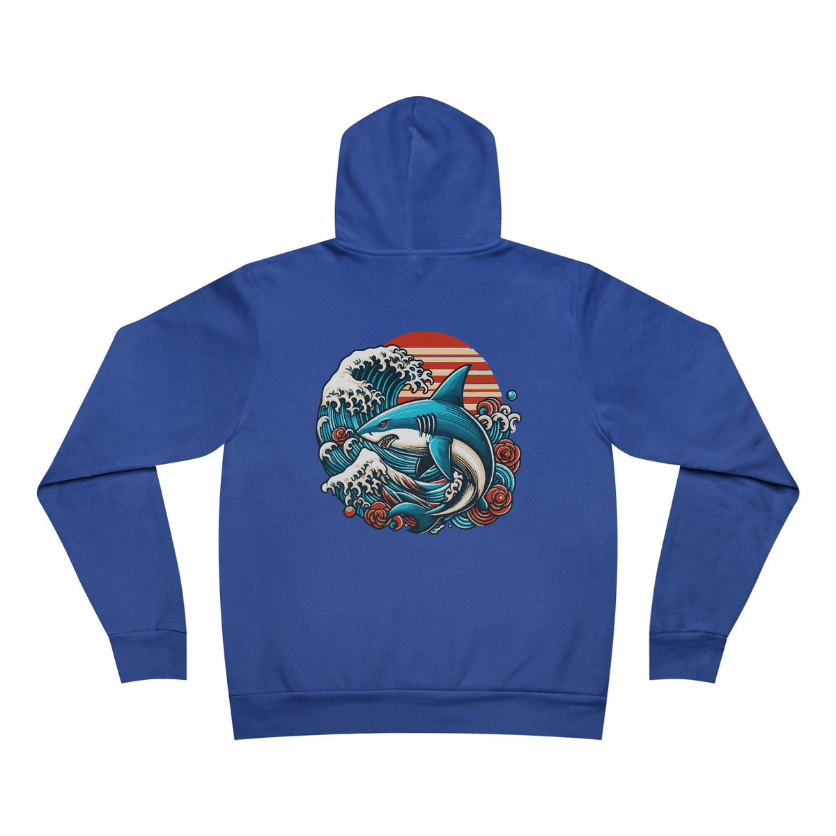 Ocean Wave Shark Hoodie