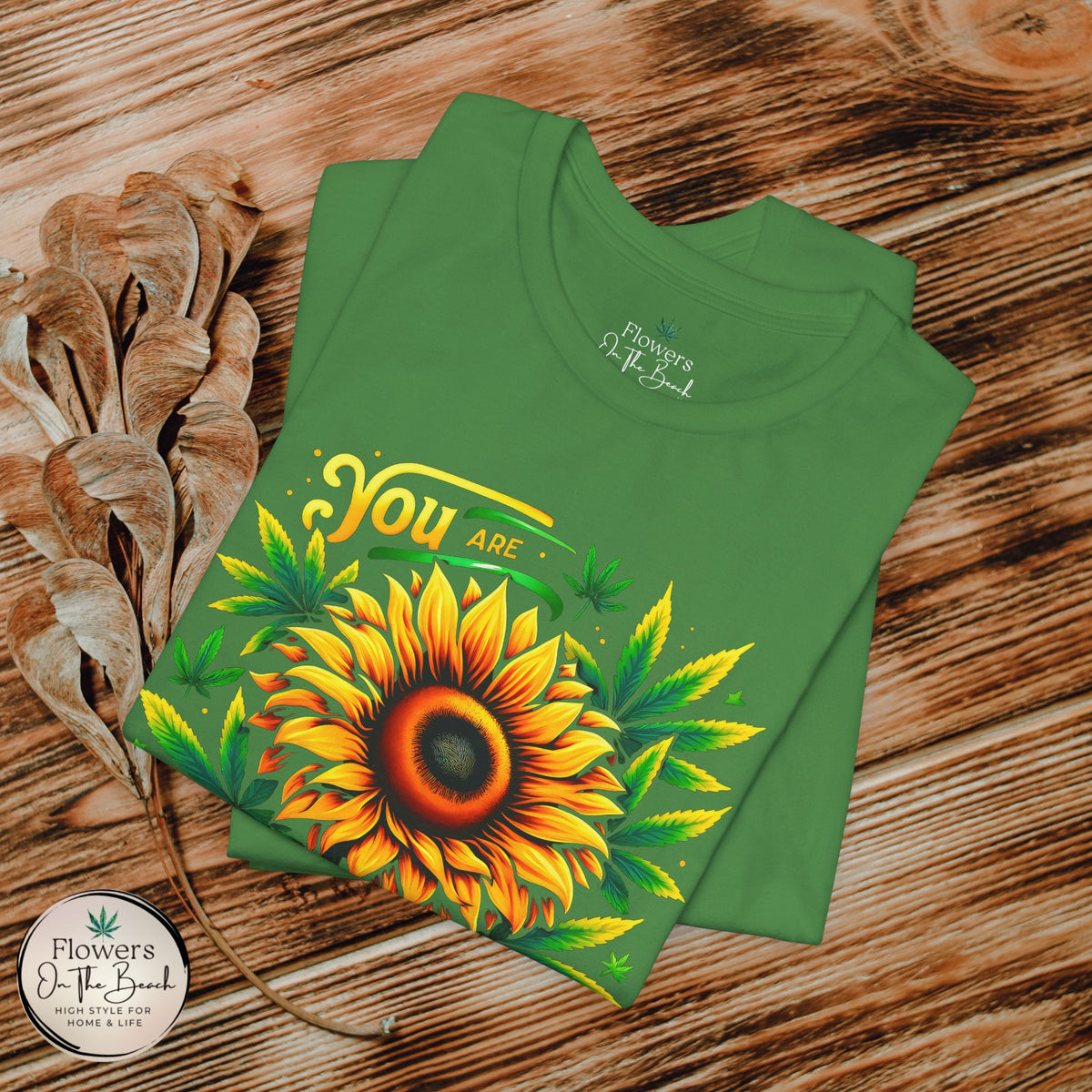 Sunflower and Cannabis Sunshine Tee