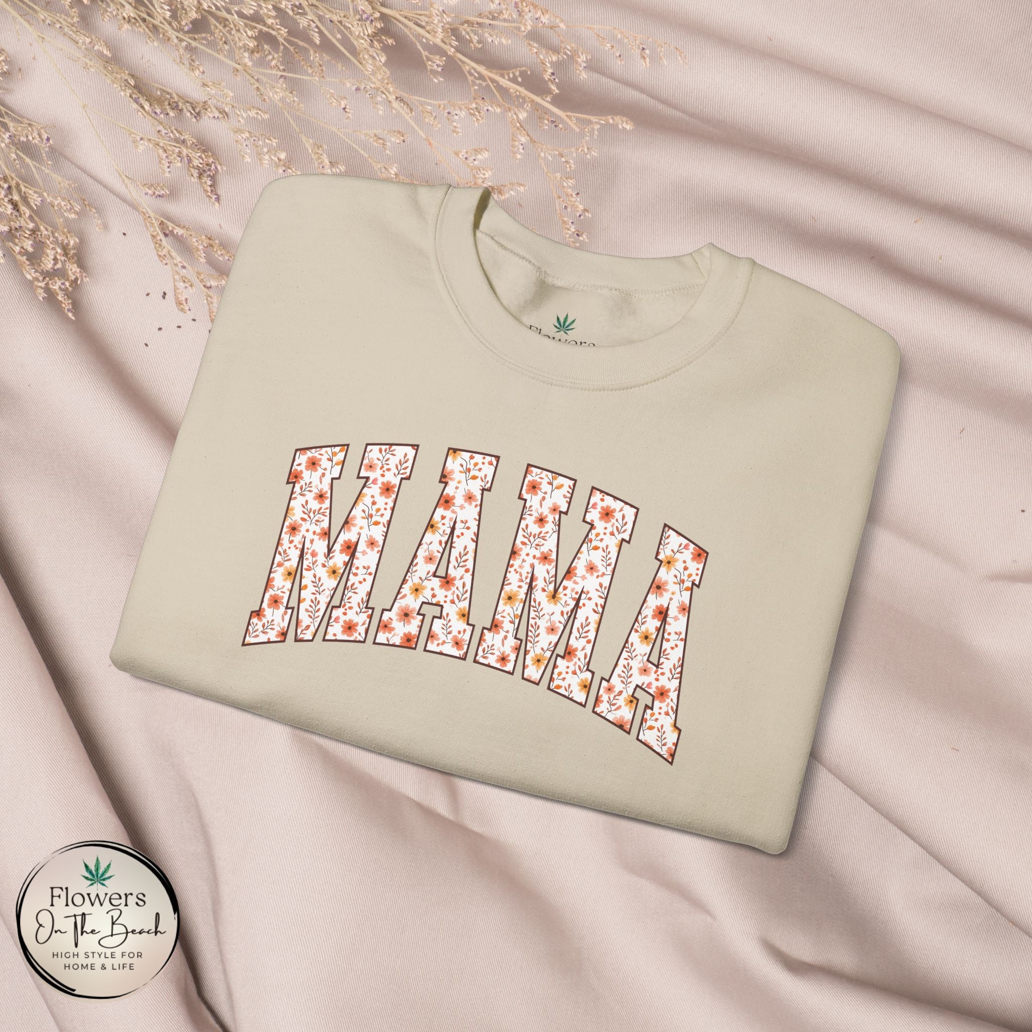 Fall Vibes Mama Letters Sweatshirt