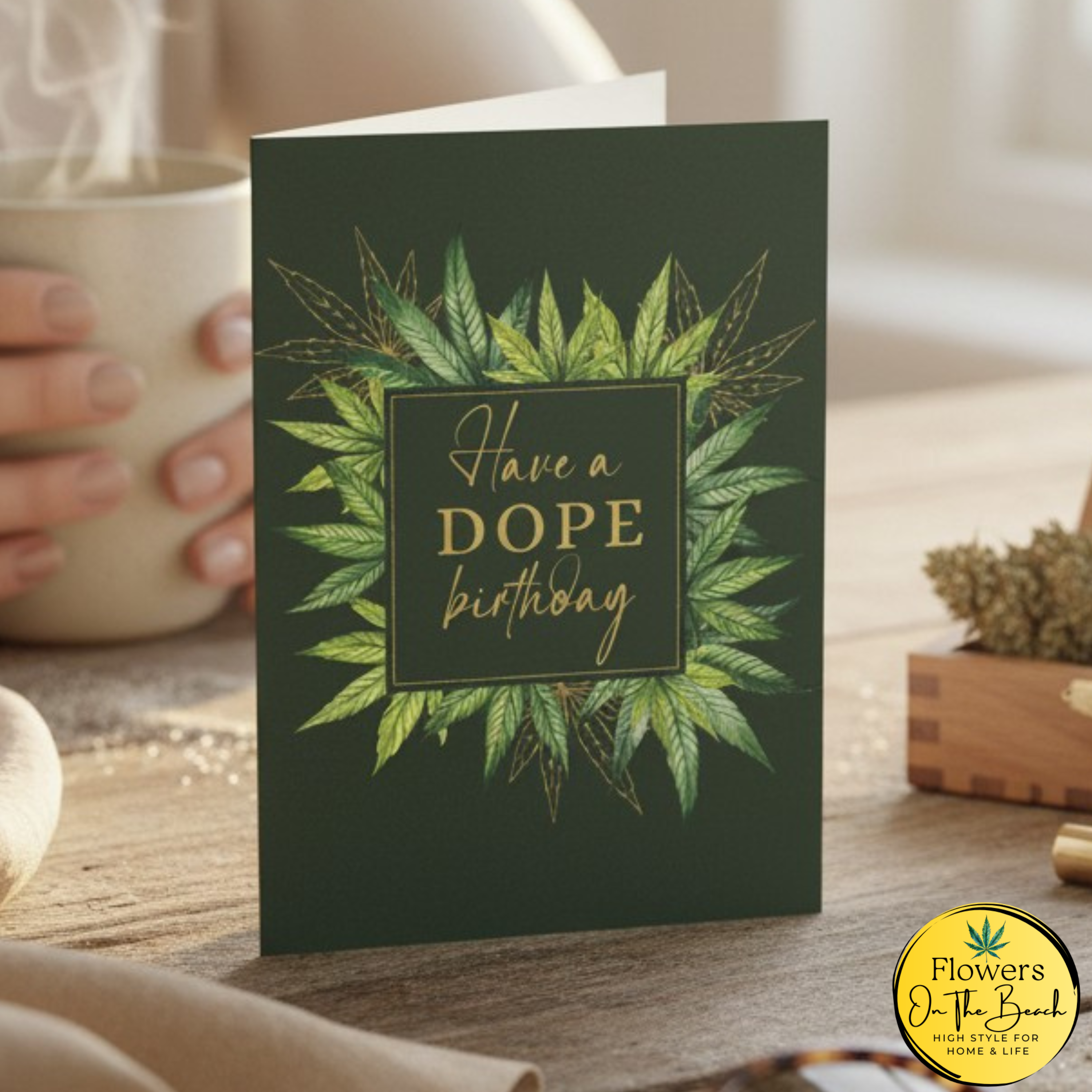 Have a Dope Birthday' Notecard, 420 Birthday Card