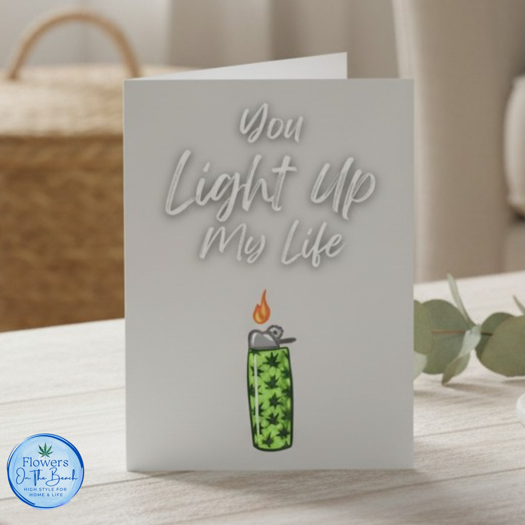 You Light Up My Life - Greeting Card (Blank Inside)