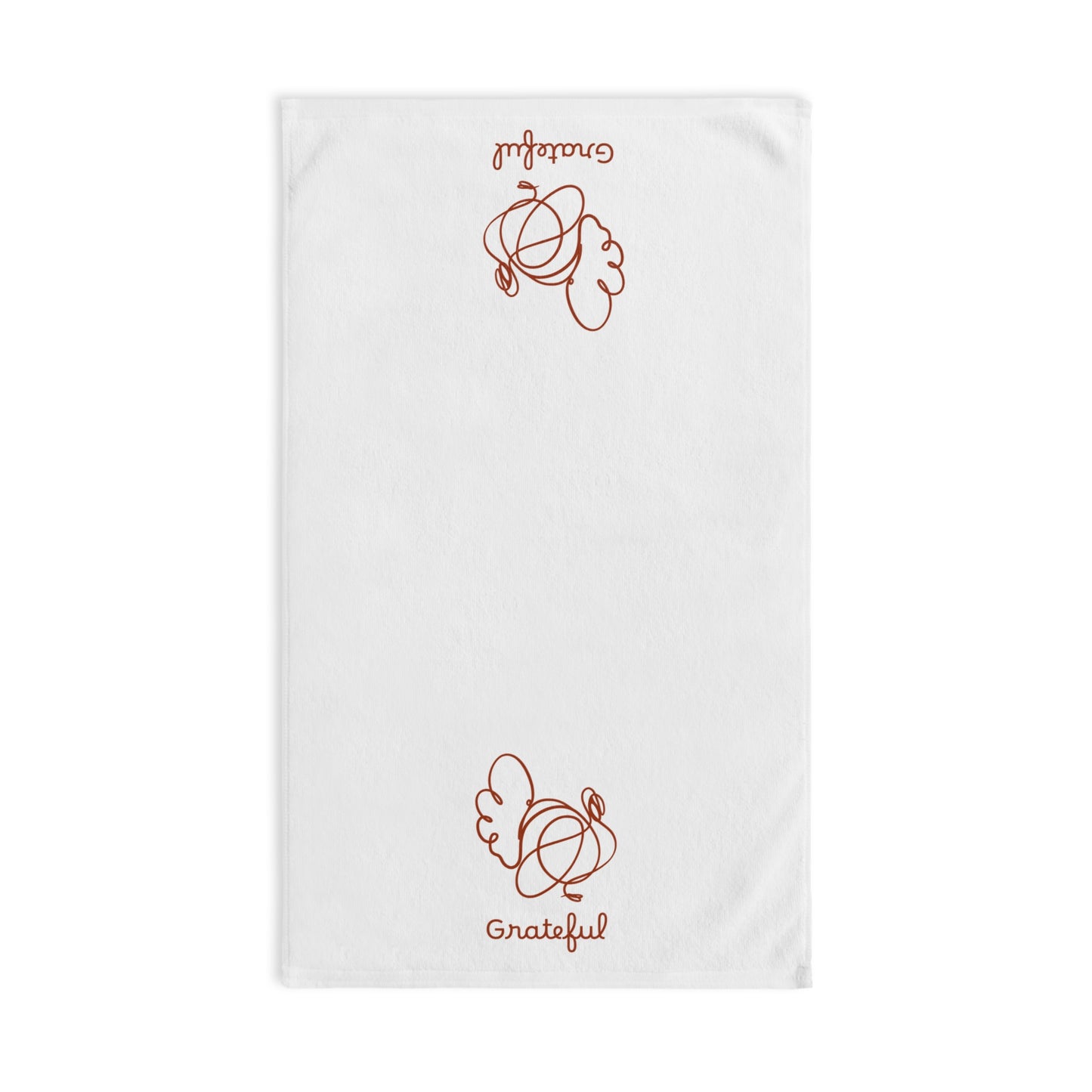 Grateful Thanksgiving Hand Towel, Friendsgiving Bathroom Decor, Fall Kitchen Towel, Hostess Gift, Autumn Dish Towel, Housewarming Present