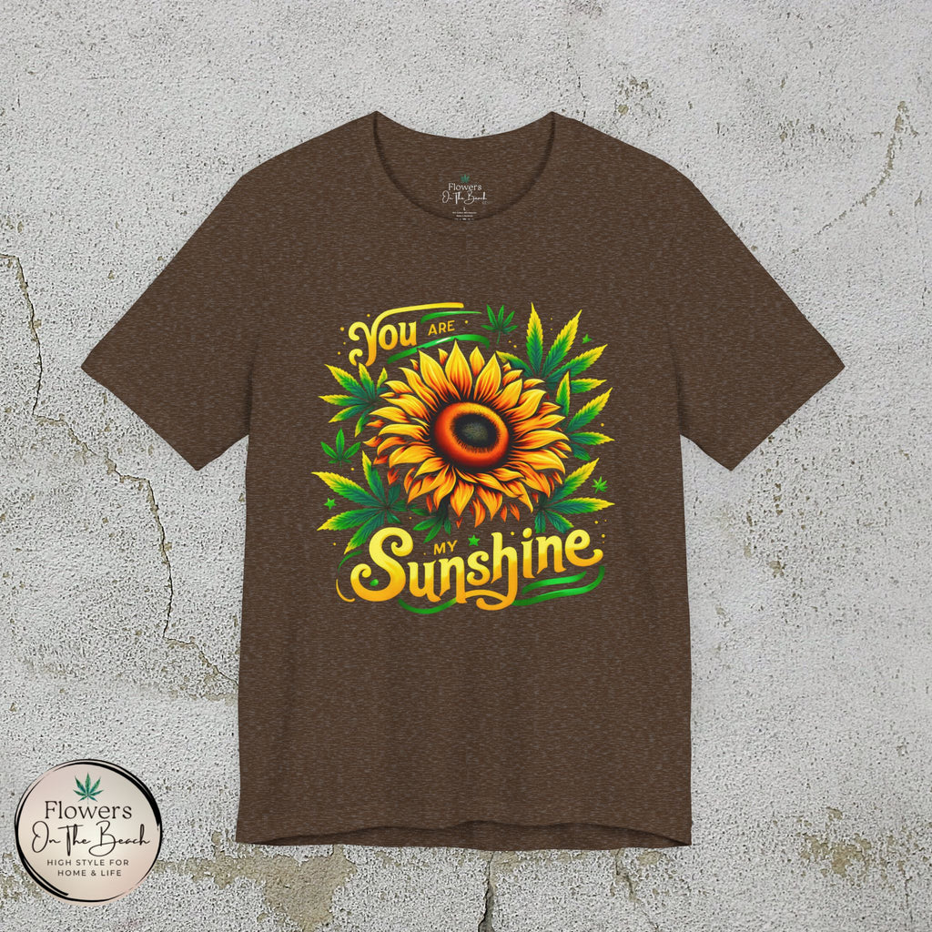 Sunflower and Cannabis Sunshine Tee