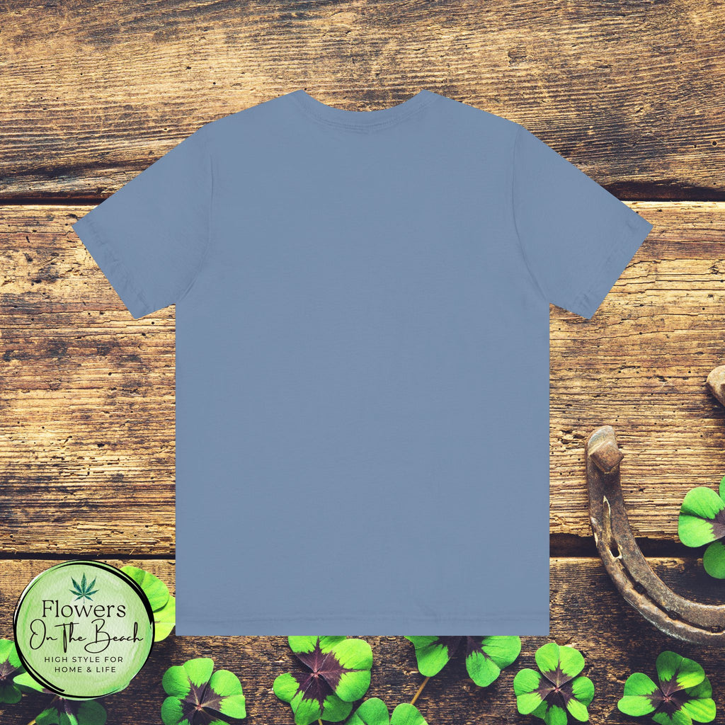 Floral Mama Coquette Blue Flowers Tee