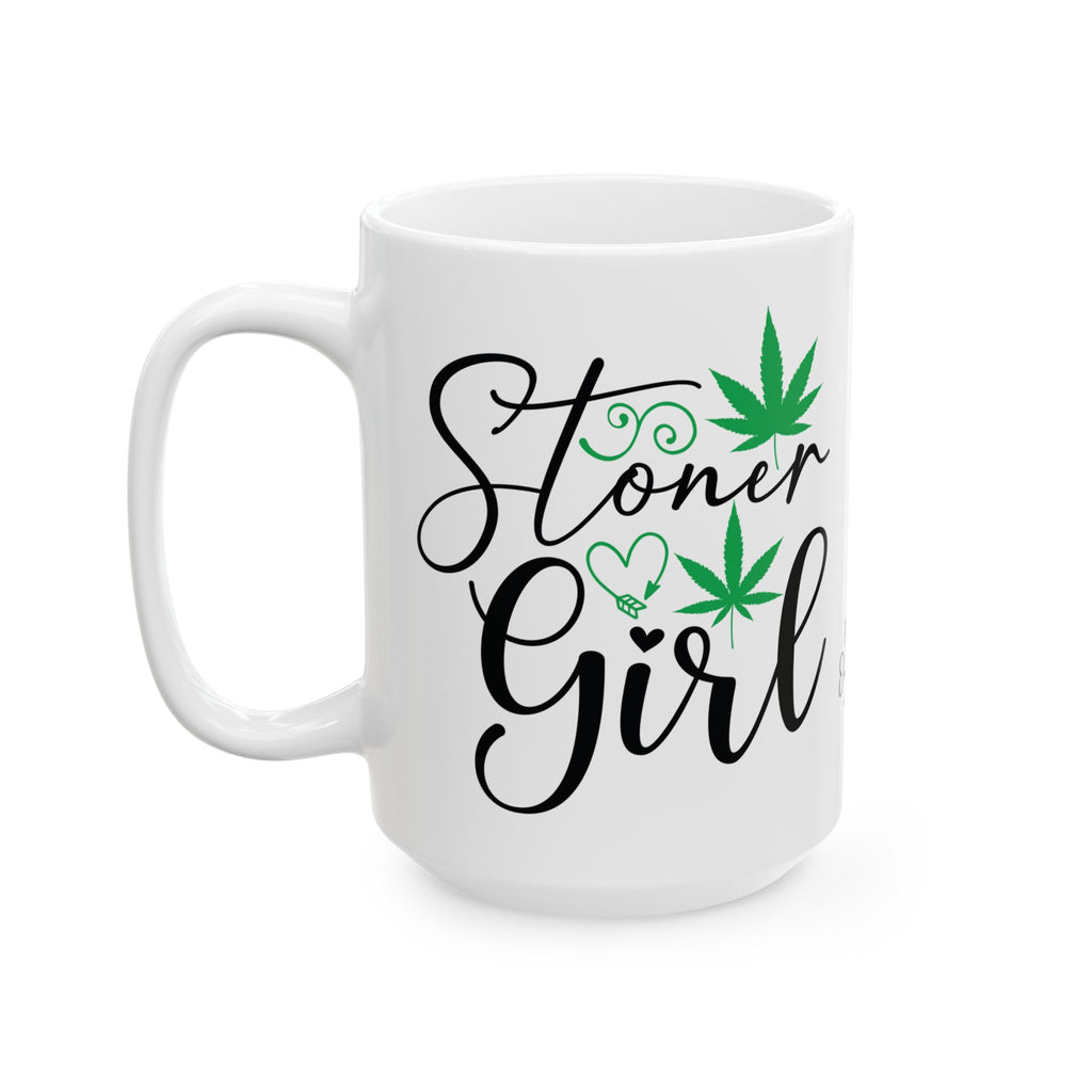 Stoner Girl Ceramic Mug