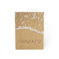 Beach Waves Awesome Card (Blank Inside)