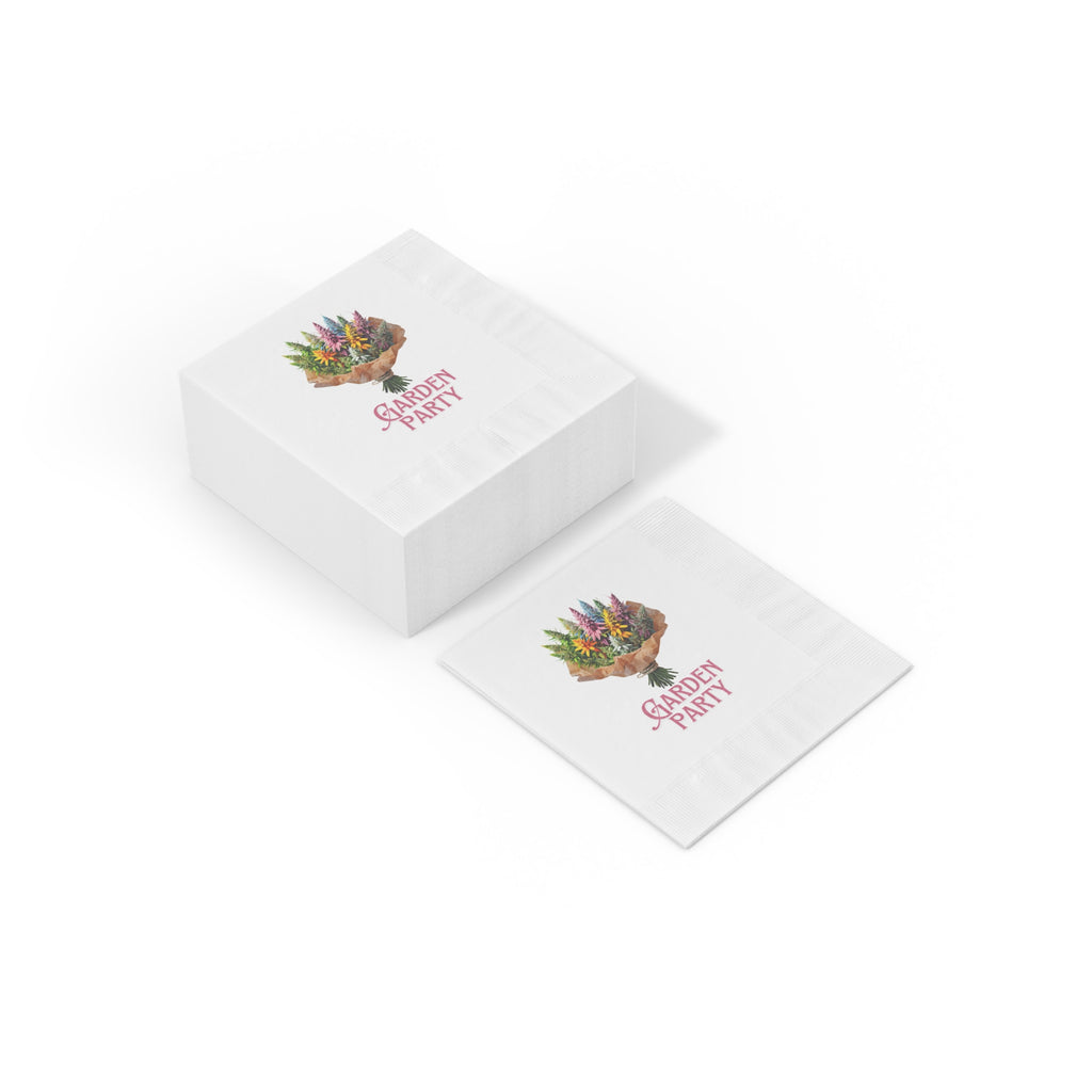 Cannabis Flower Bouquet "Garden Party" Napkins