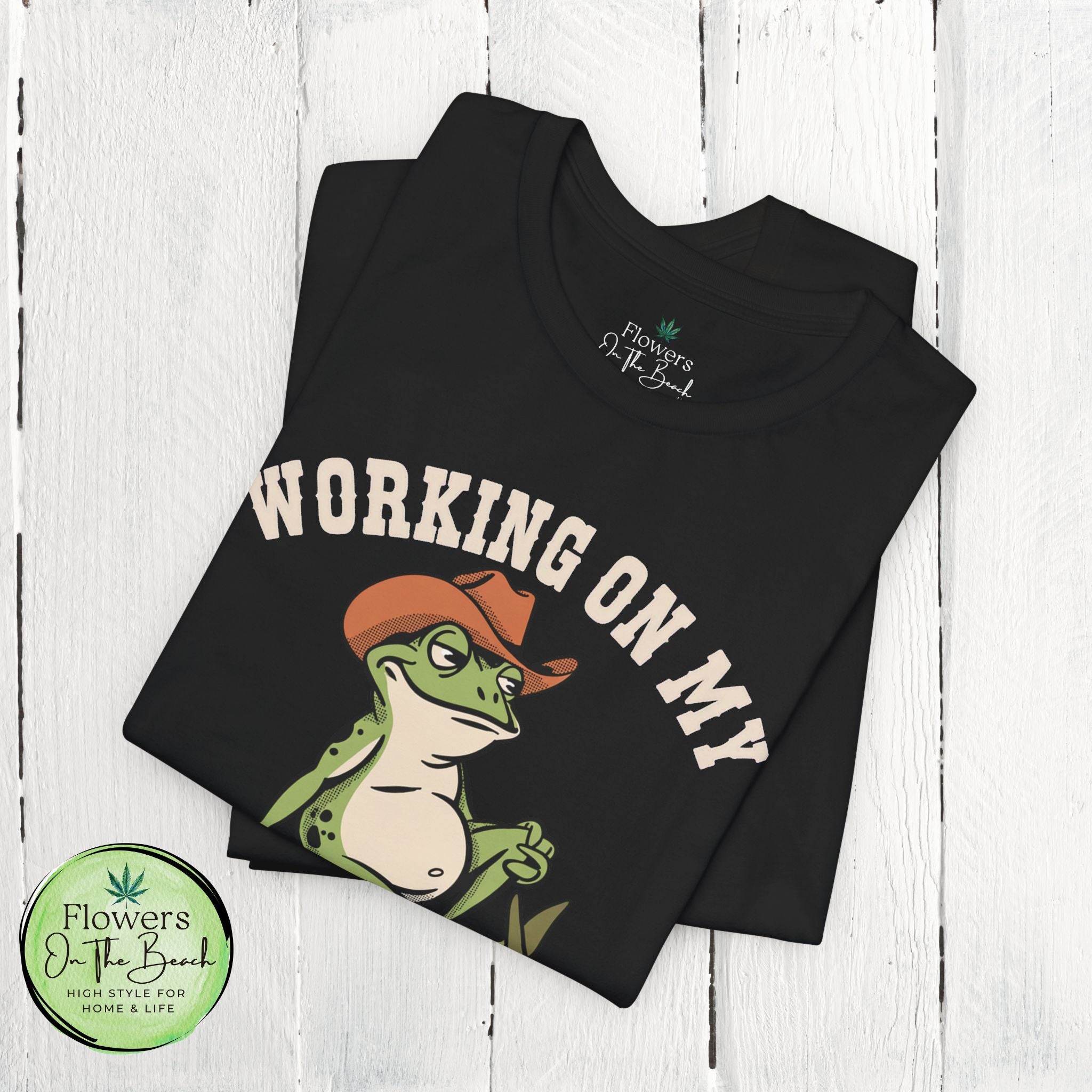 Working on My Dad Bod T-Shirt | Funny Dad Fathers Day Tee