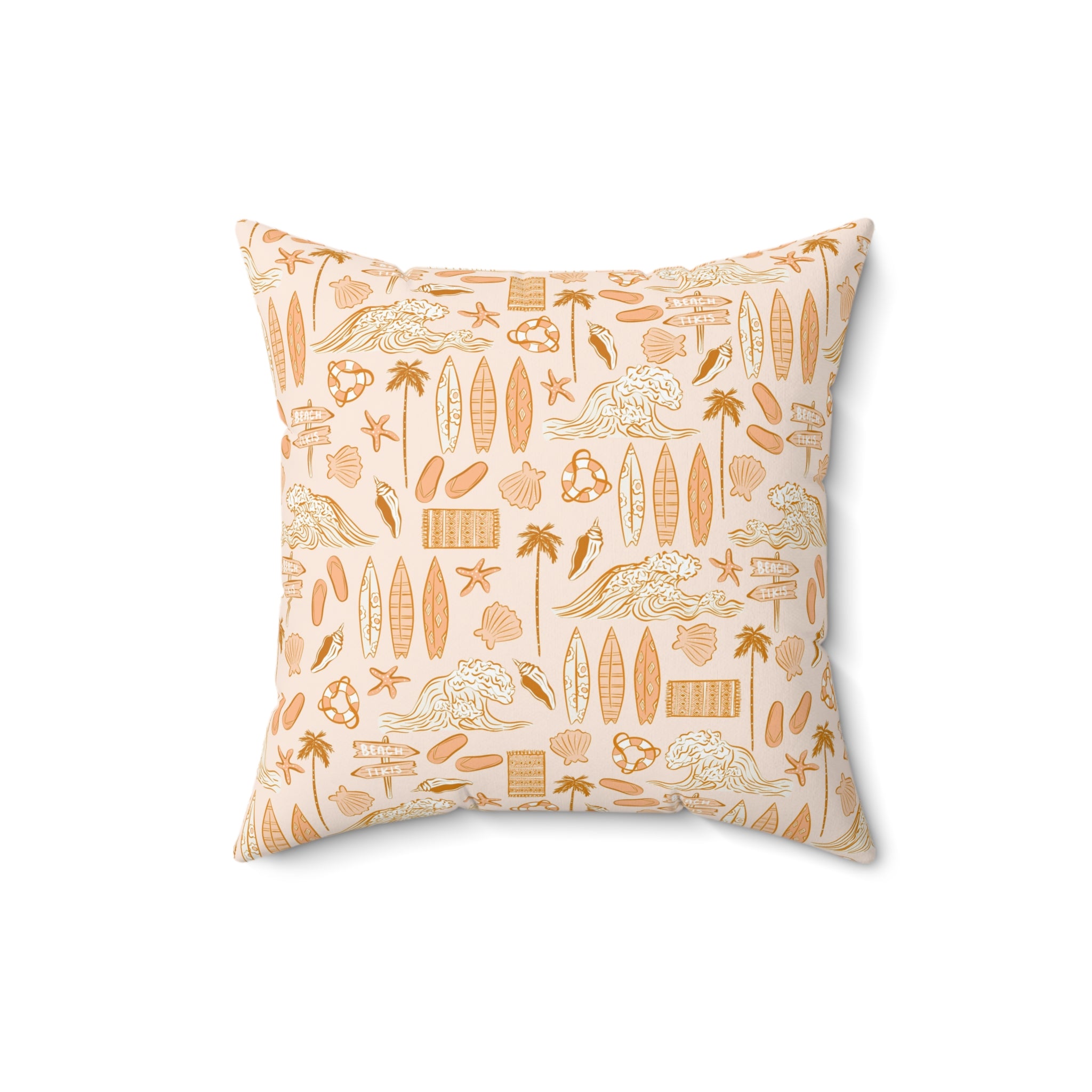 Beachy Throw Pillow