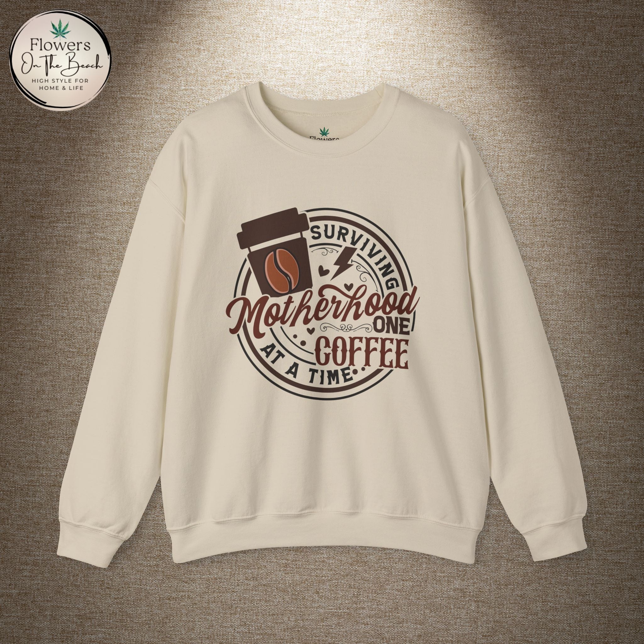 Coffee Lover Mom Sweatshirt