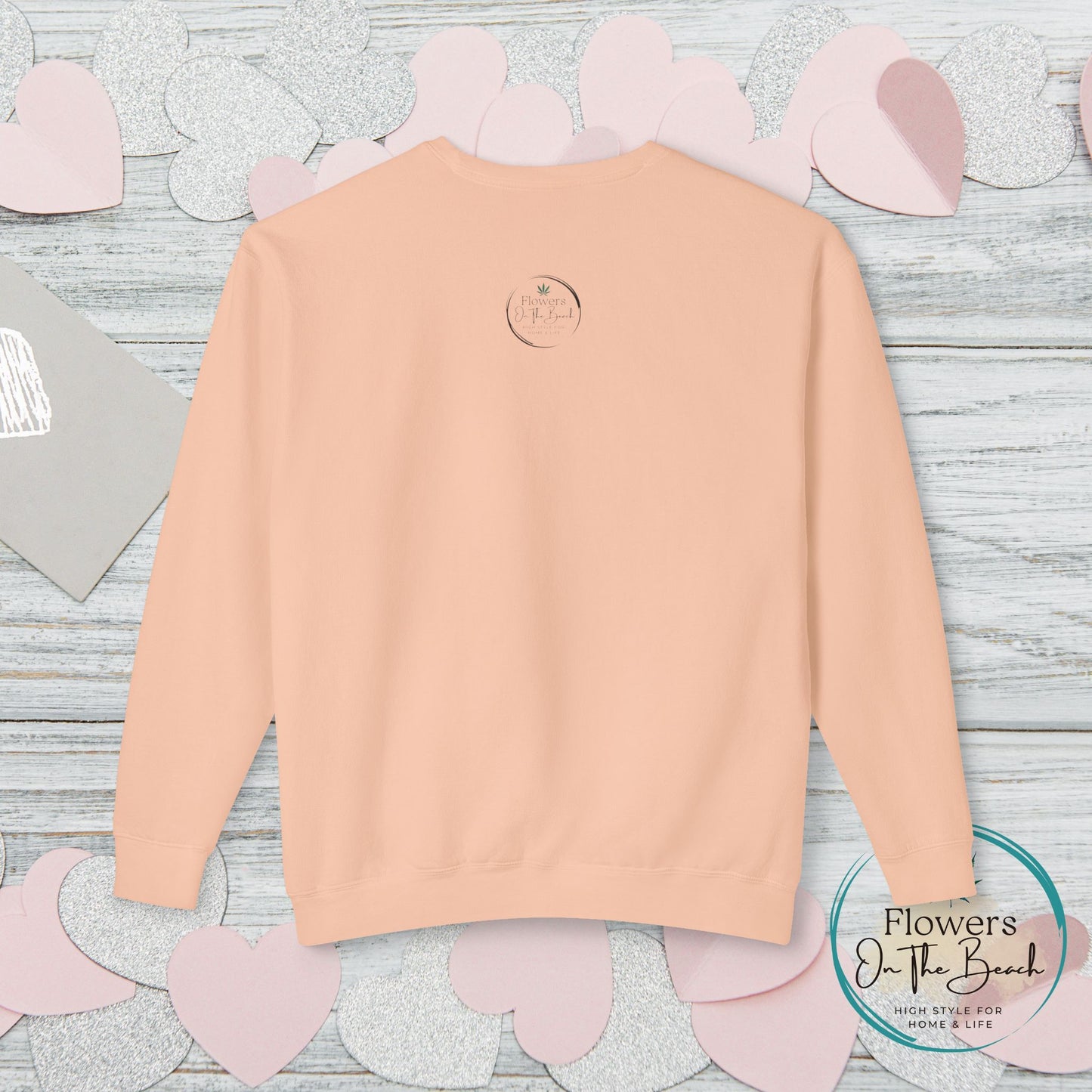 Garden Party Lightweight Crewneck, Stoner Valentines Gift, Floral Stoner Jumper, Marijuana Lover Shirt, 420 Humor Tshirt, Cannabis Humor