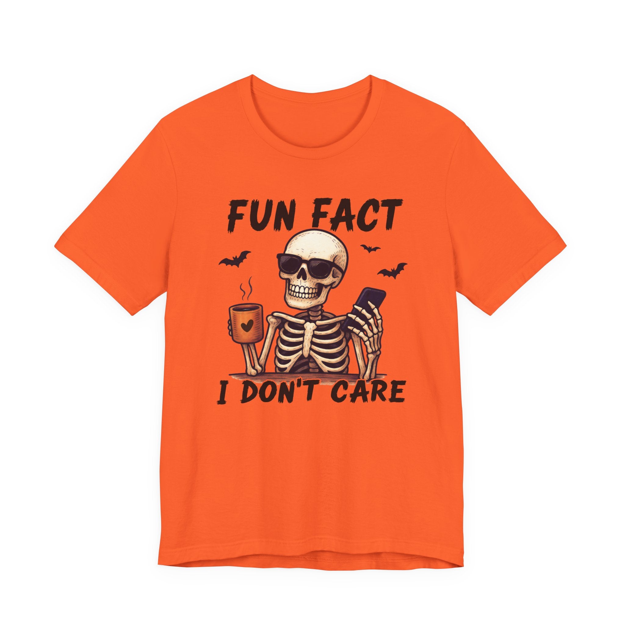 Fun Fact I Don't Care', Skeleton Tee