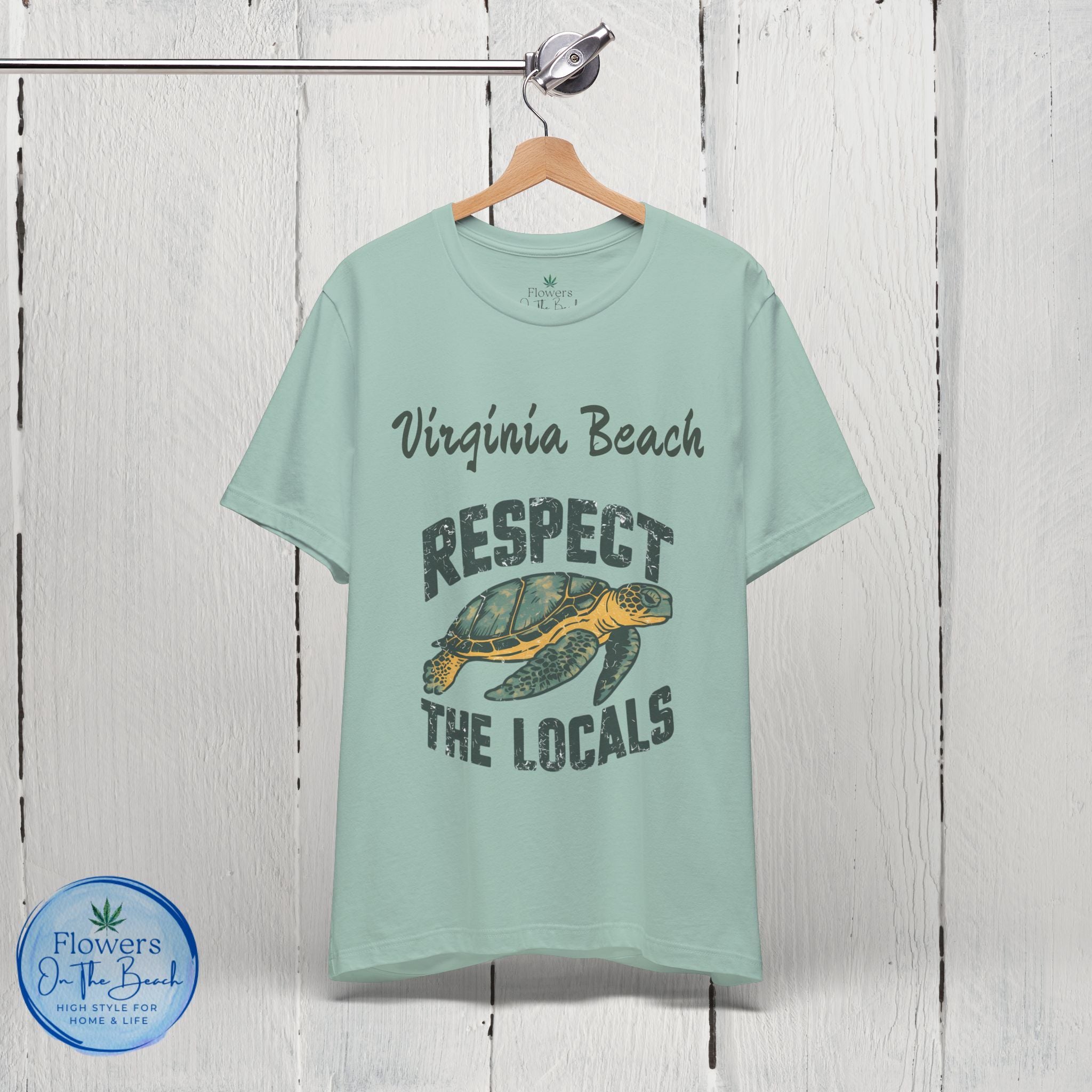 Respect the Locals Sea Turtle Tee