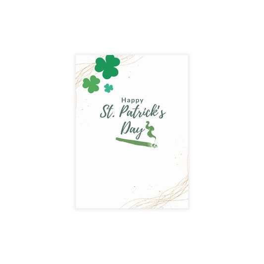 10 pack Postcard Bundle w/envelopes, Clever Cannabis Postcard, Stoner St Patricks Day Postcards,, Gift for Potheads, Marijuana Lovers, 420