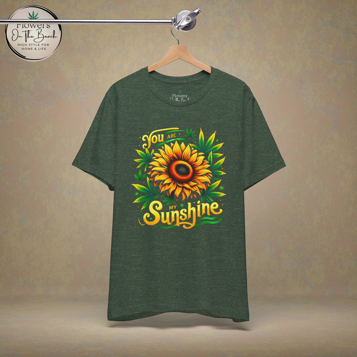 Sunflower and Cannabis Sunshine Tee