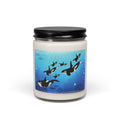Peaceful Orca Whales Scented Soy Candle