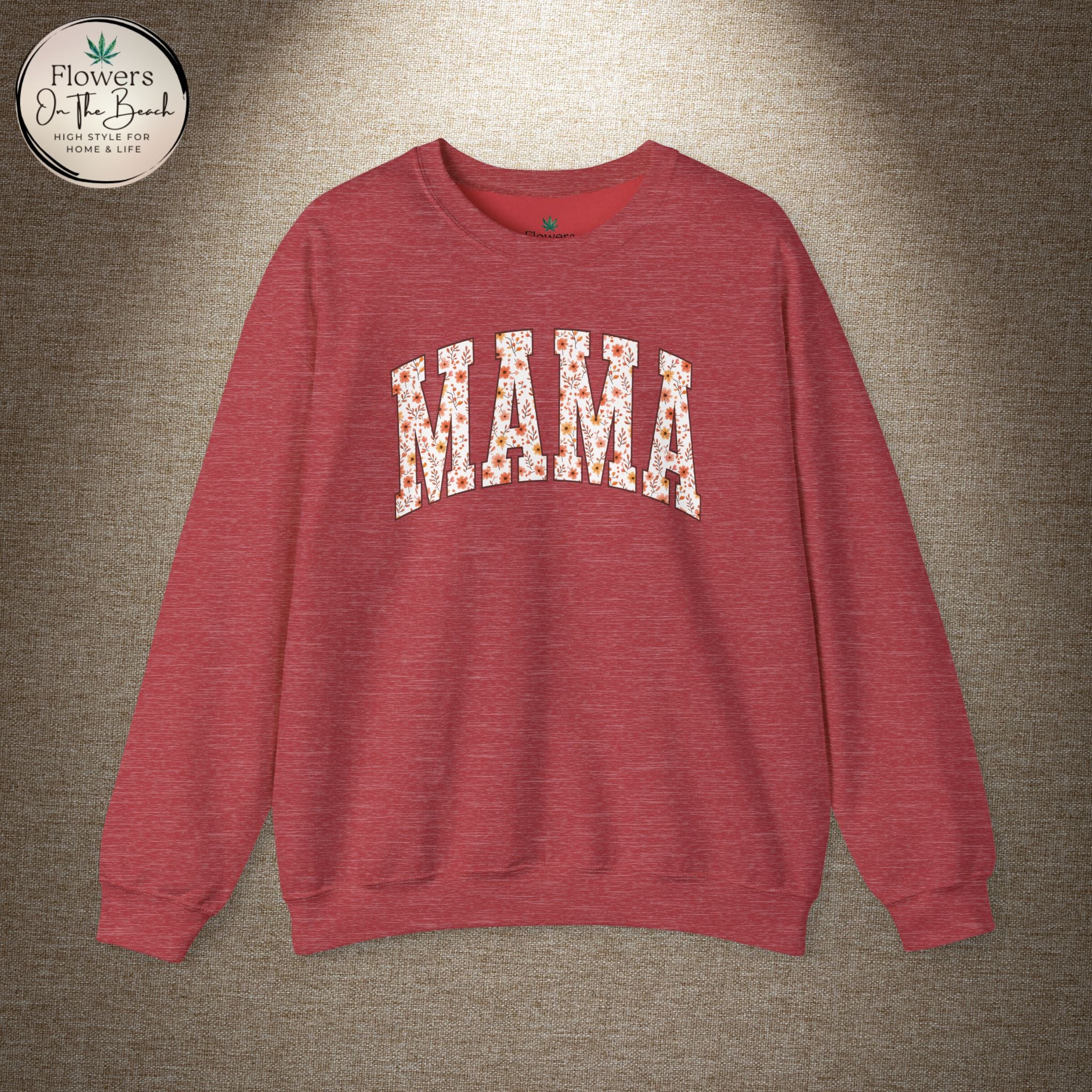 Fall Vibes Mama Letters Sweatshirt