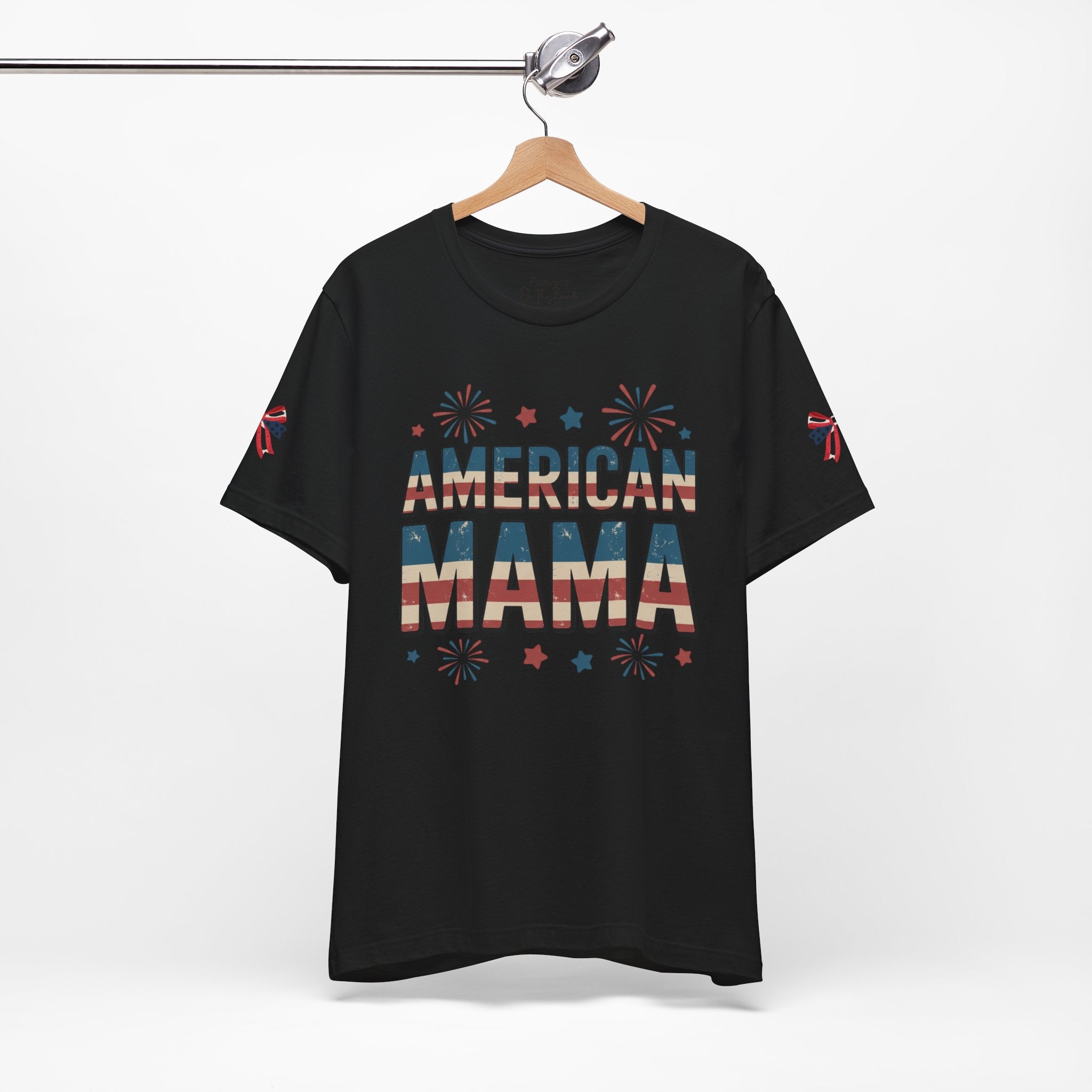 American MAMA 4th of July T-Shirt | Patriotic Mama Tee