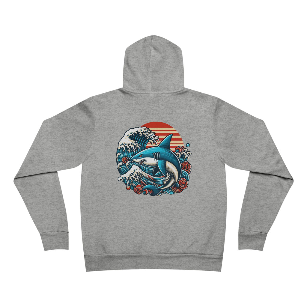 Ocean Wave Shark Hoodie