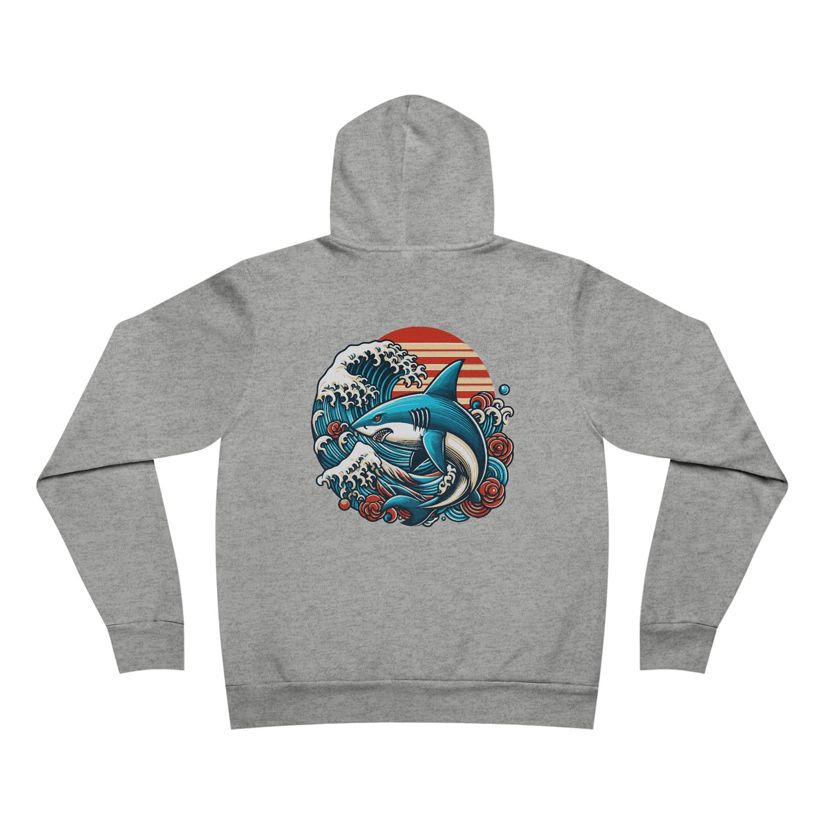 Ocean Wave Shark Hoodie