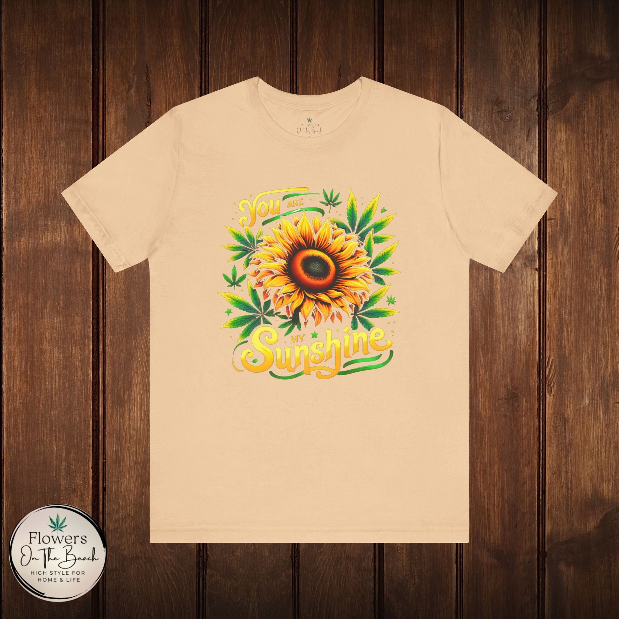 Sunflower and Cannabis Sunshine Tee