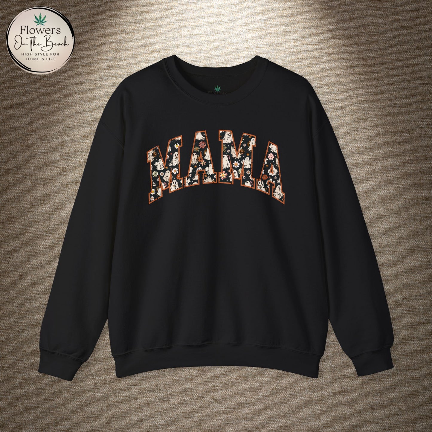 Halloween Mama Letters Sweatshirt