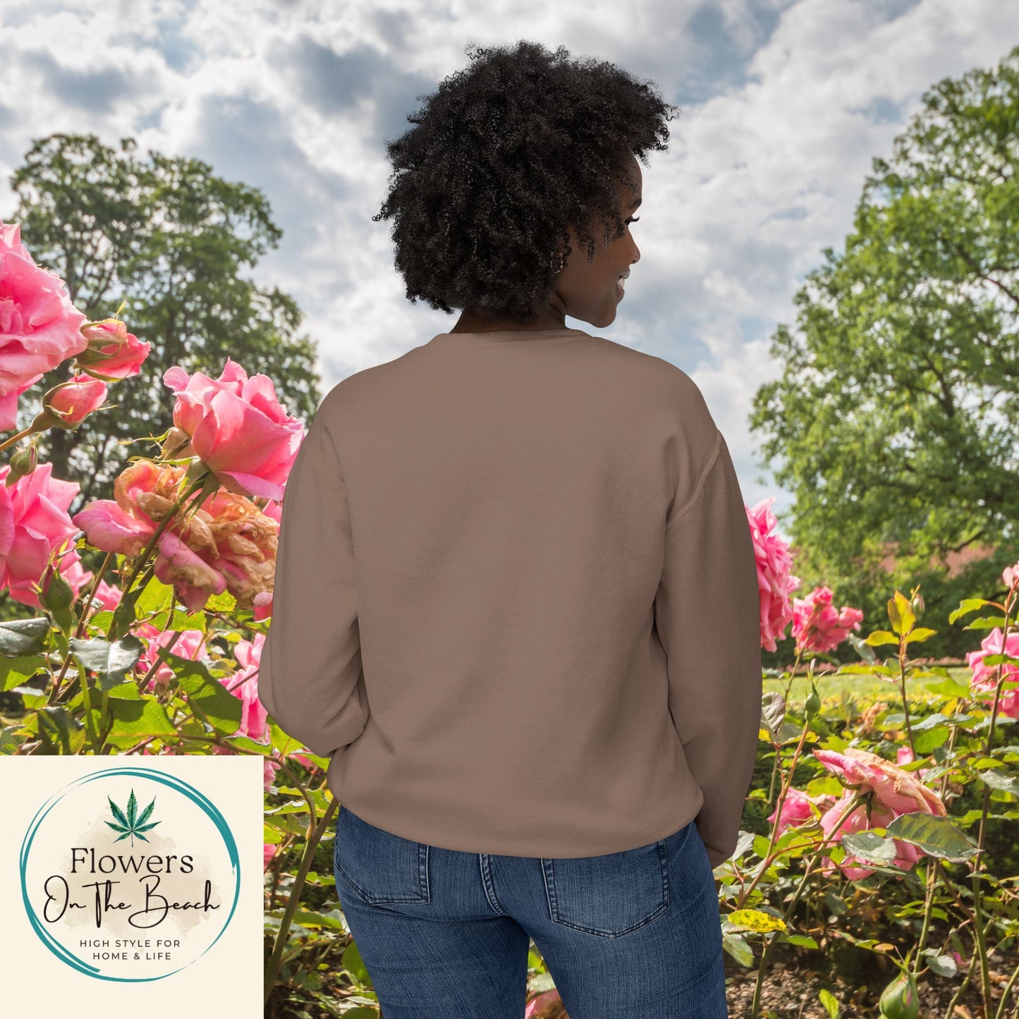 Empowerment Sweatshirt, I Can By Myself Flowers, Valentines Crewneck, Empower Women Sweatshirt, Weed Love Jumper, Stoner Sweatshirt, 420