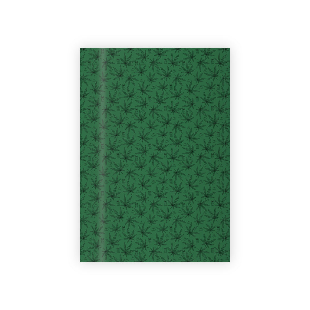 Whimsical Weed-Themed Christmas Wrapping Paper