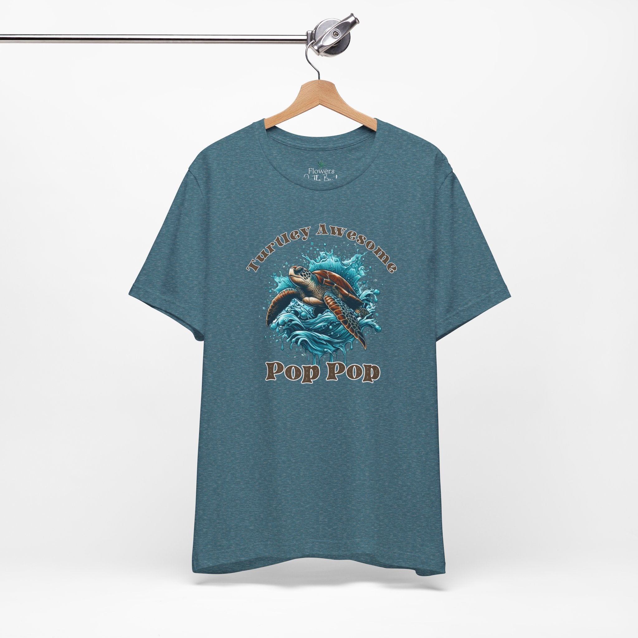 Turtley Awesome Pop Pop/Dad/Papa T-Shirt